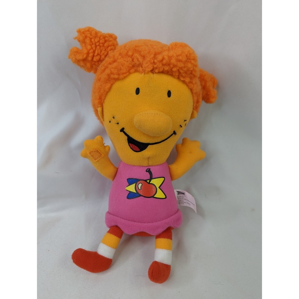 Sonic Drive In Girl Plush Rocket 10 Inch Orange Hair 2000 Stuffed Animal Toy